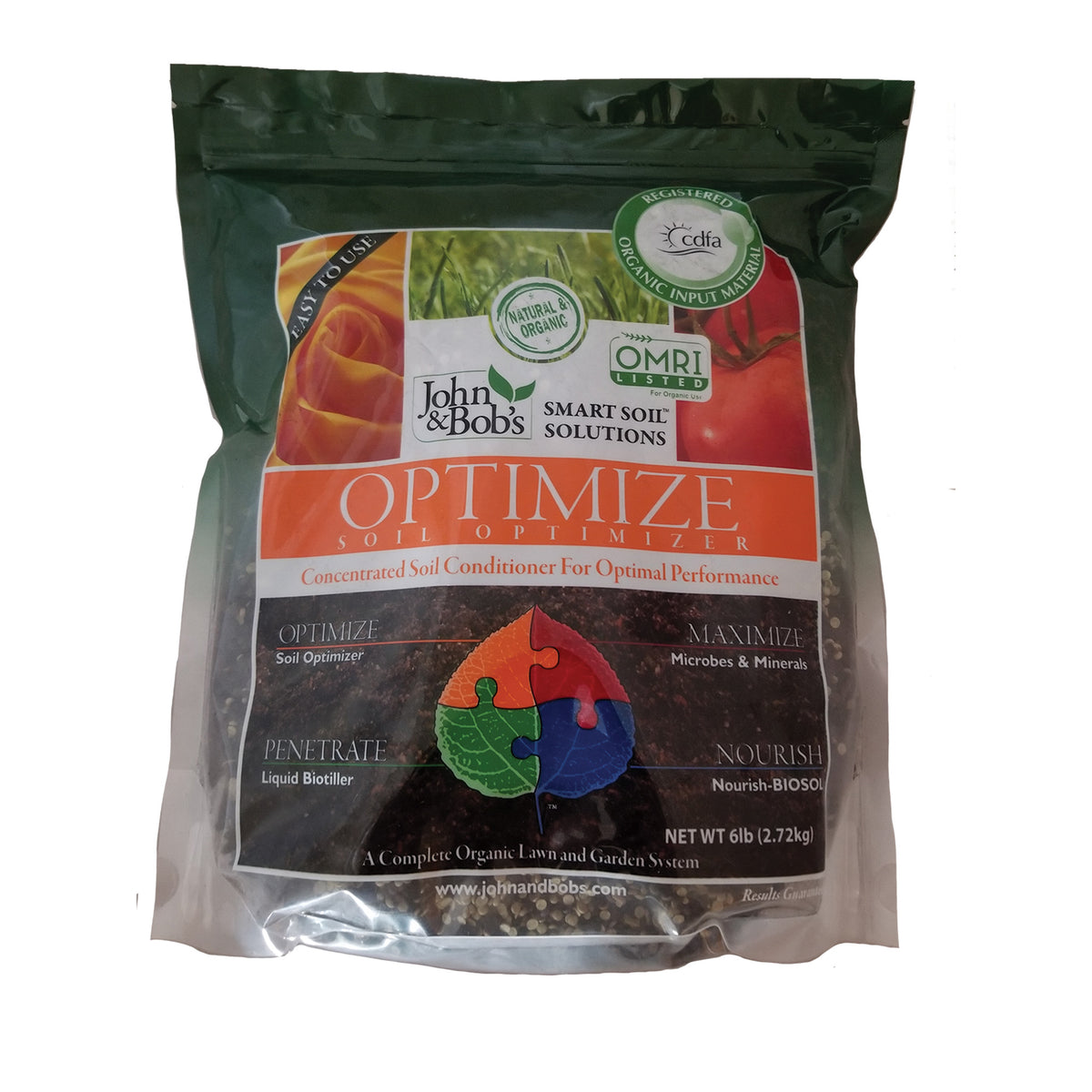 John & Bob's OPTIMIZE Soil Optimizer, 6 Lb